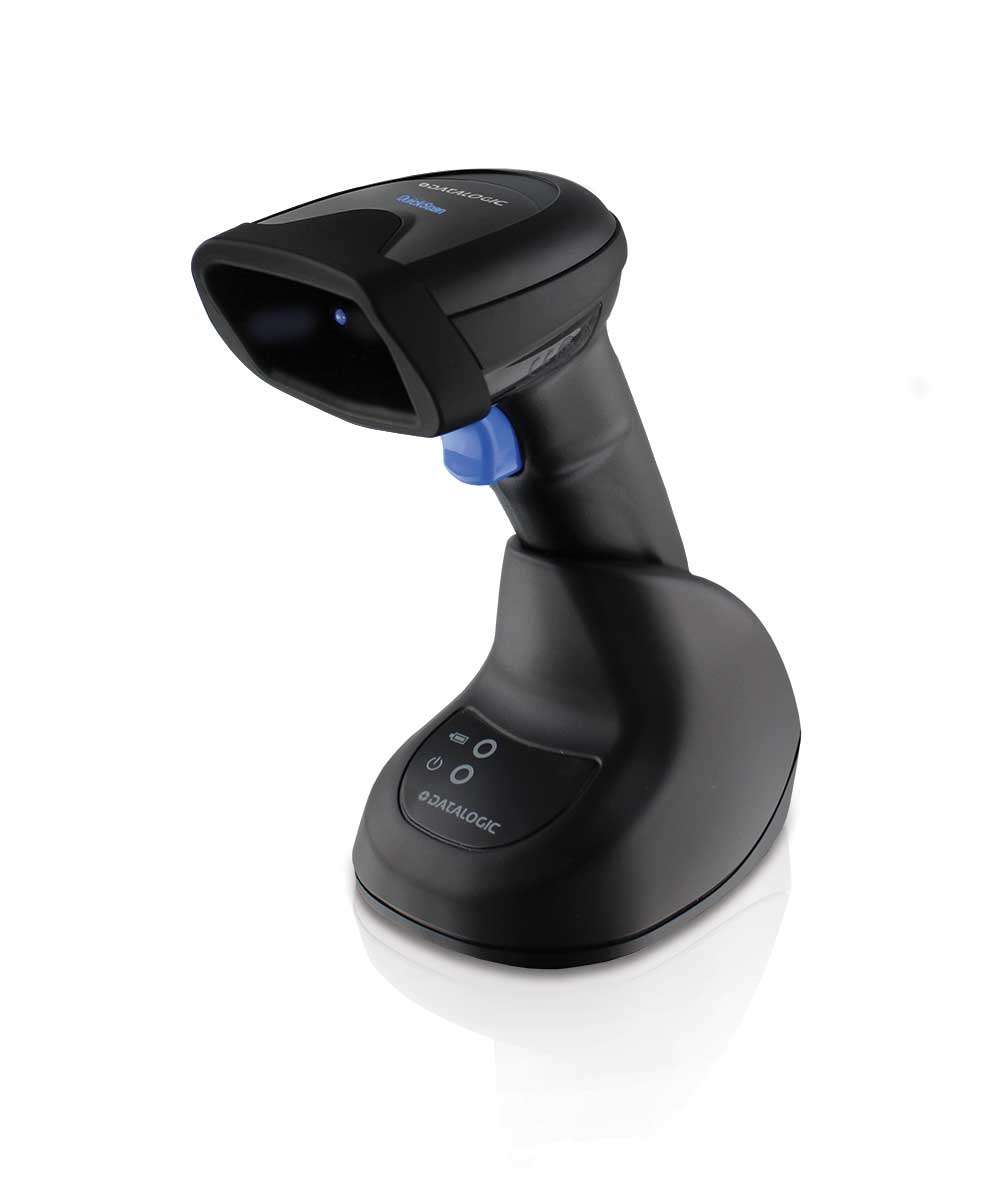 PLP-QUICKSCAN-QBT_QM2500-BLACK-IN-STAND-LEFT-FACING-HR Barcodescanner Datalogic QuickScan QBT2500