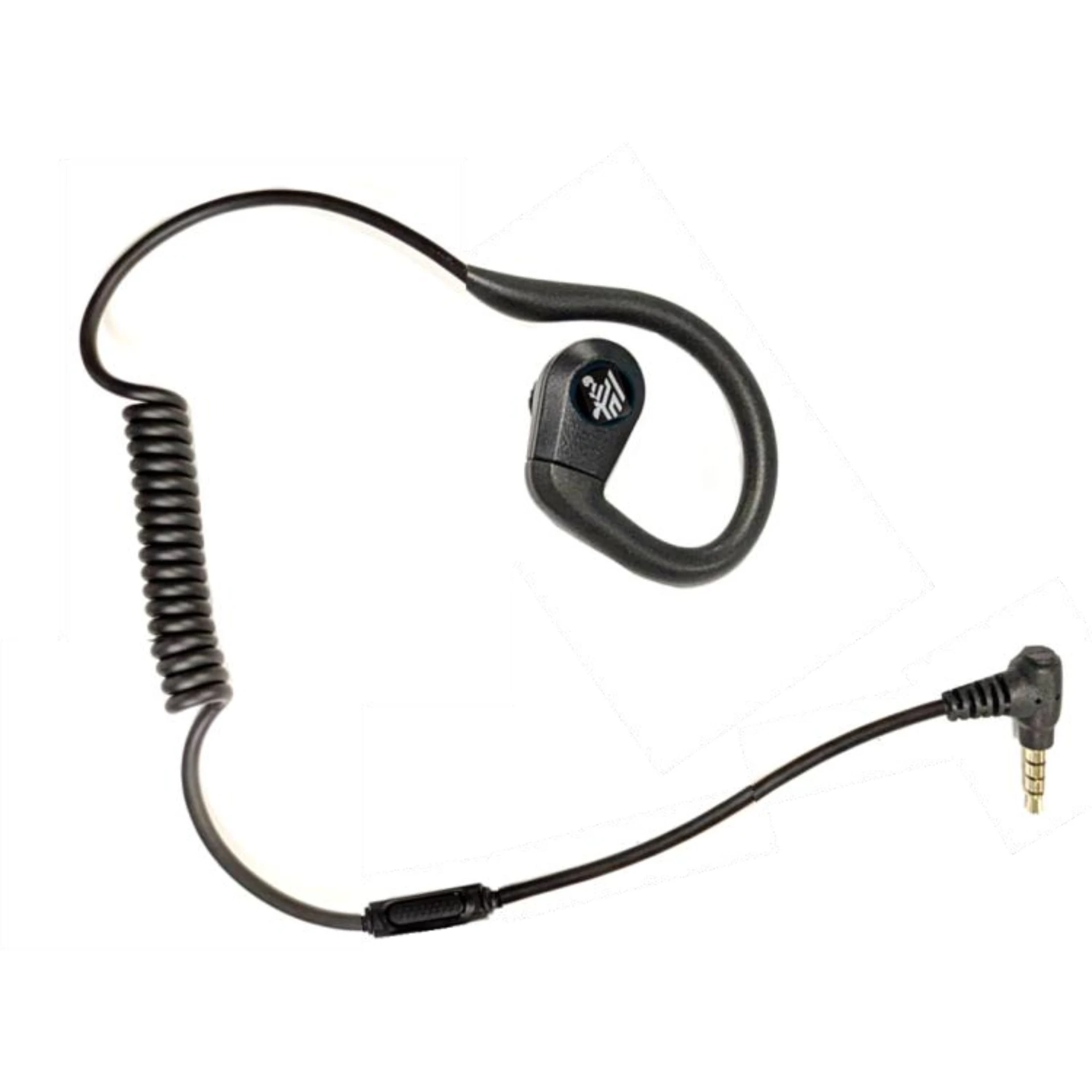 Wearable Zebra WS101 – Headset mit kurzem Kabel, Ohrbügel und Klinkenstecker
