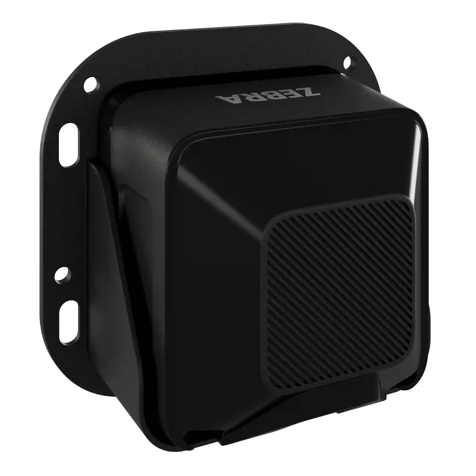 Barcode Scanner Zebra SP20 mit Flanschhalterung – Rückseite links