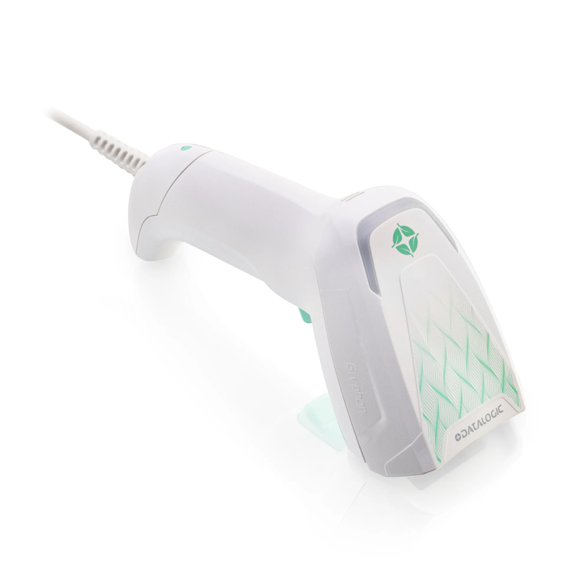Barcode Scanner Datalogic Gryphon GD4600-HC seitliche Ansicht links mit Oberseite