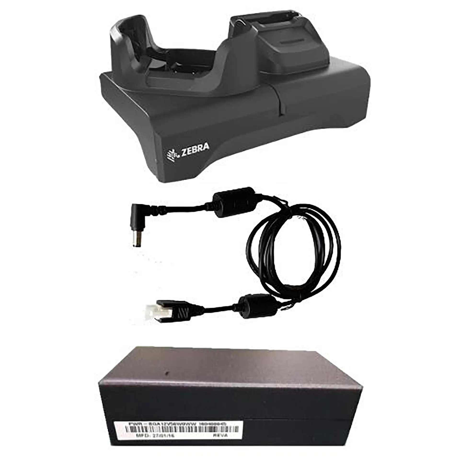 Zebra Ladestation für TC5X-Serie inklusive DC-Kabel und Netzteil