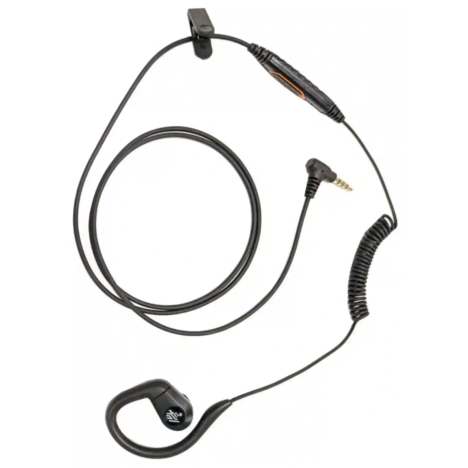 Wearable Zebra WS101 – Headset mit langem Kabel, Ohrbügel und Klinkenstecker