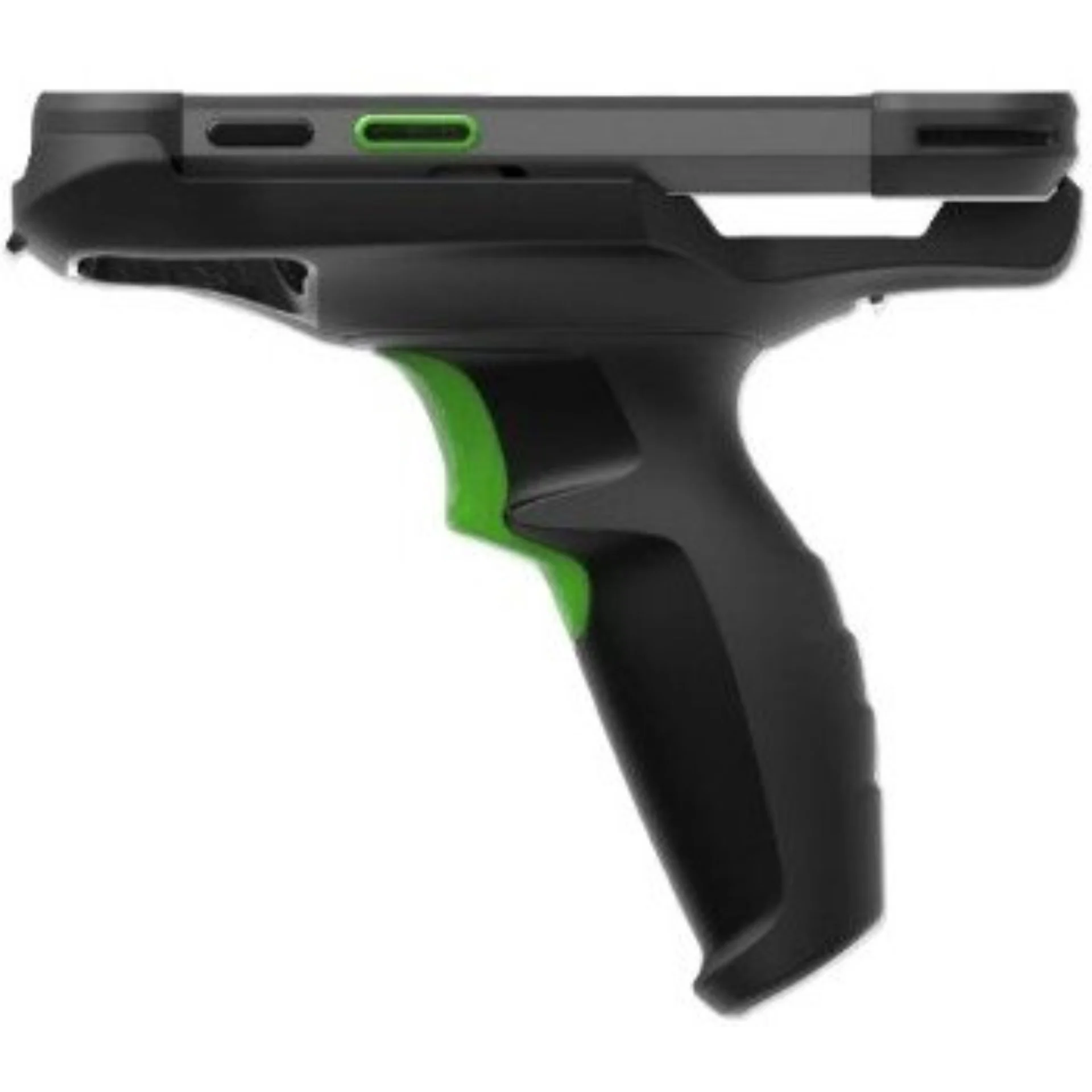 MDE-Gerät Zebra TC701 – Pistolengriff seitlich mit Auslöser, Griffmulden und oberen Gerätanschlüssen