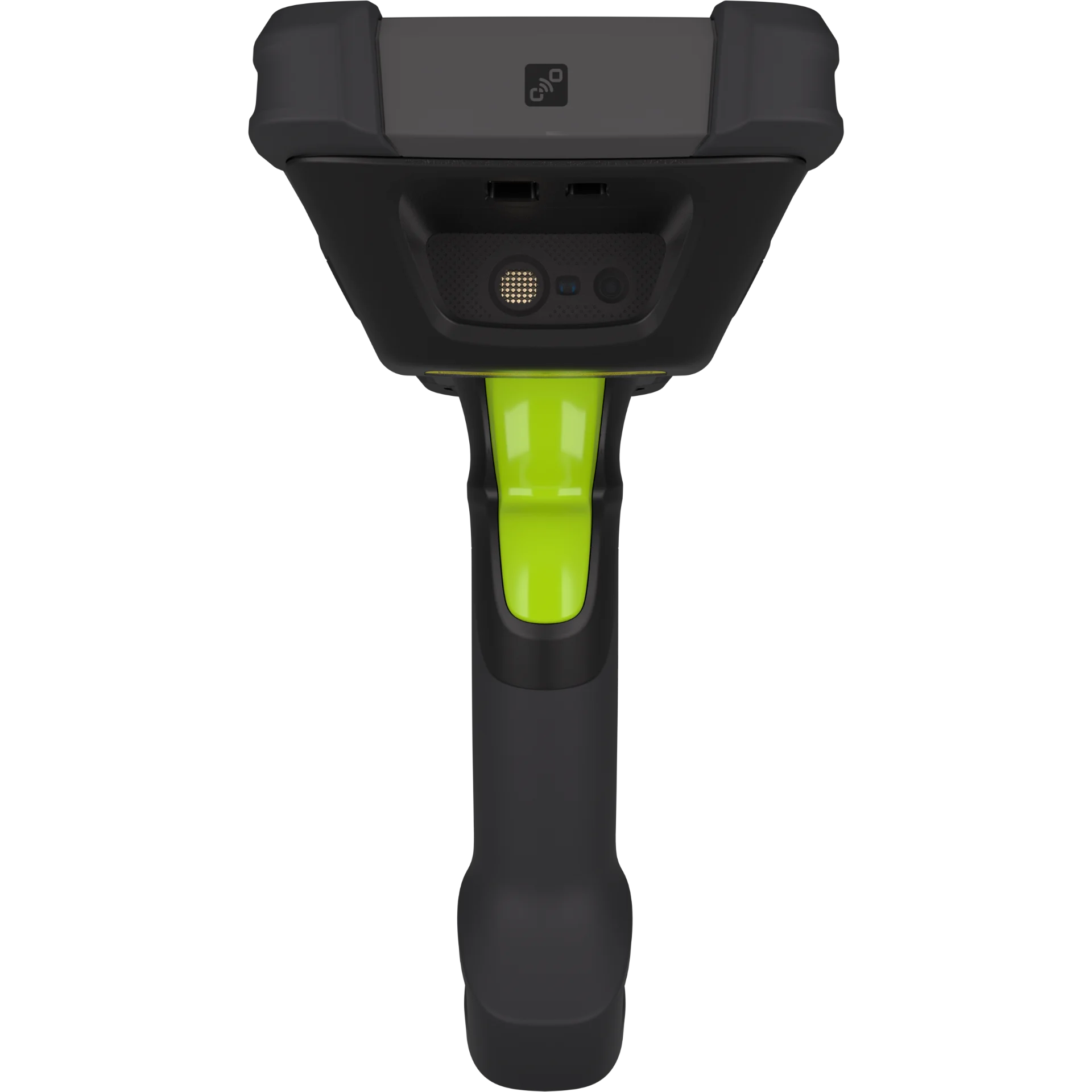 MDE-Gerät Zebra MC9400/MC9450 – SE4770‑Scanengine vorn mit Sensoren und Optiken