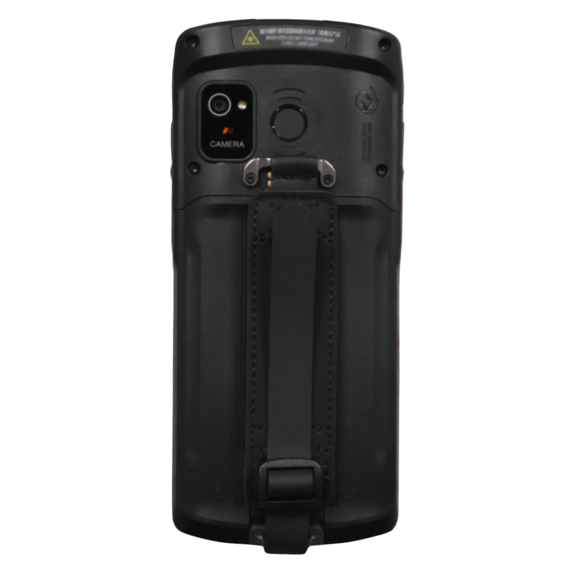 Rückansicht des Urovo DT66 MDE Geräts mit Kamera und Handschlaufe