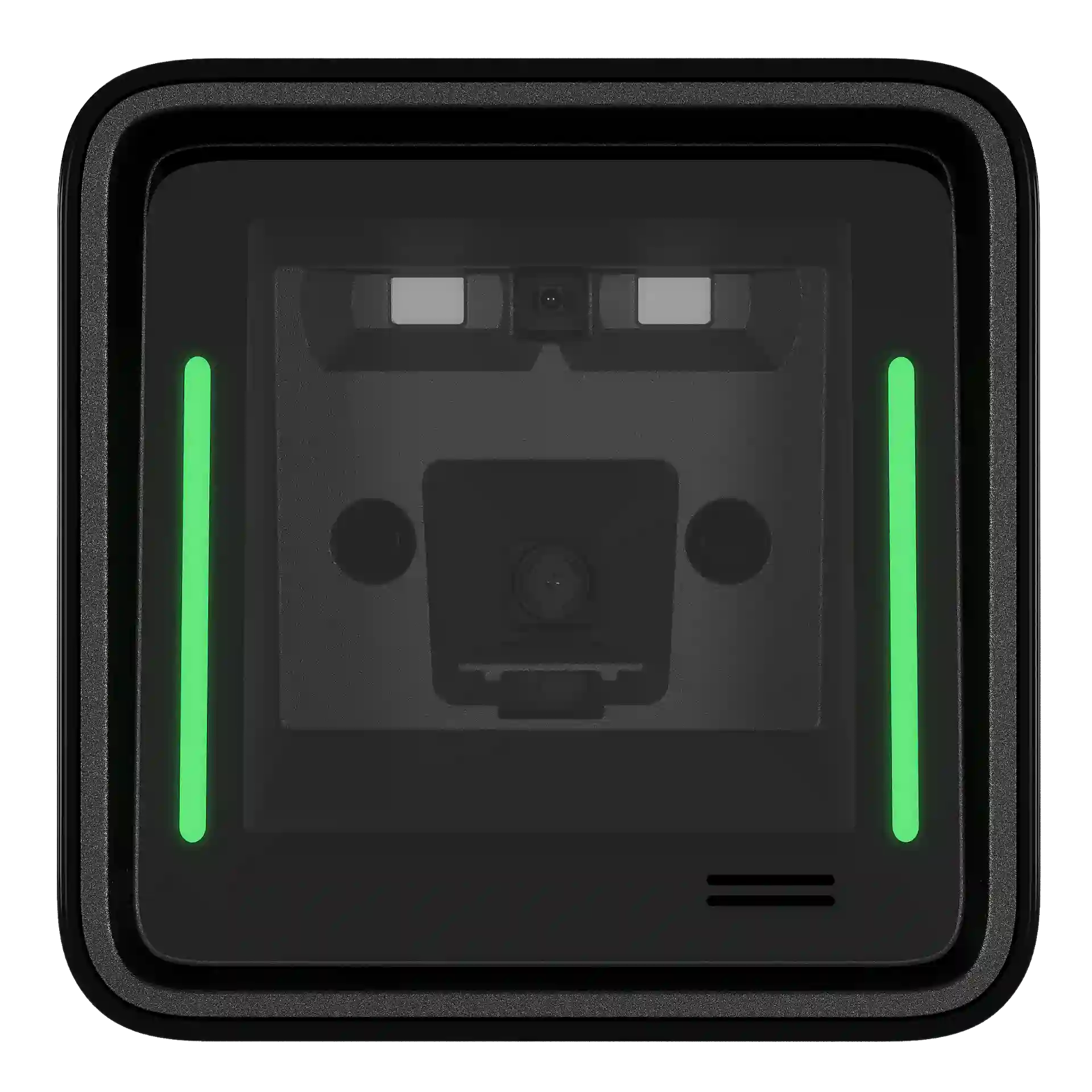 Barcode Scanner Zebra SP20 – Frontansicht mit grün leuchtenden LEDs und zentralen Sensoren