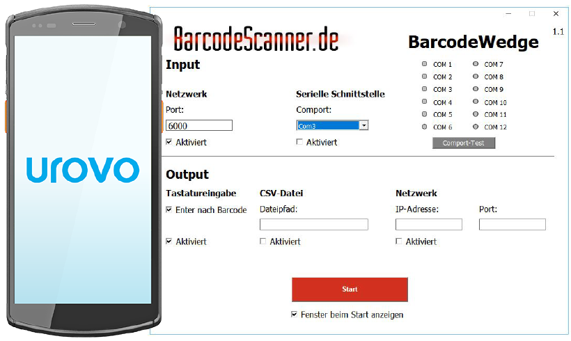 Bundle - WLAN Barcode Scanner
