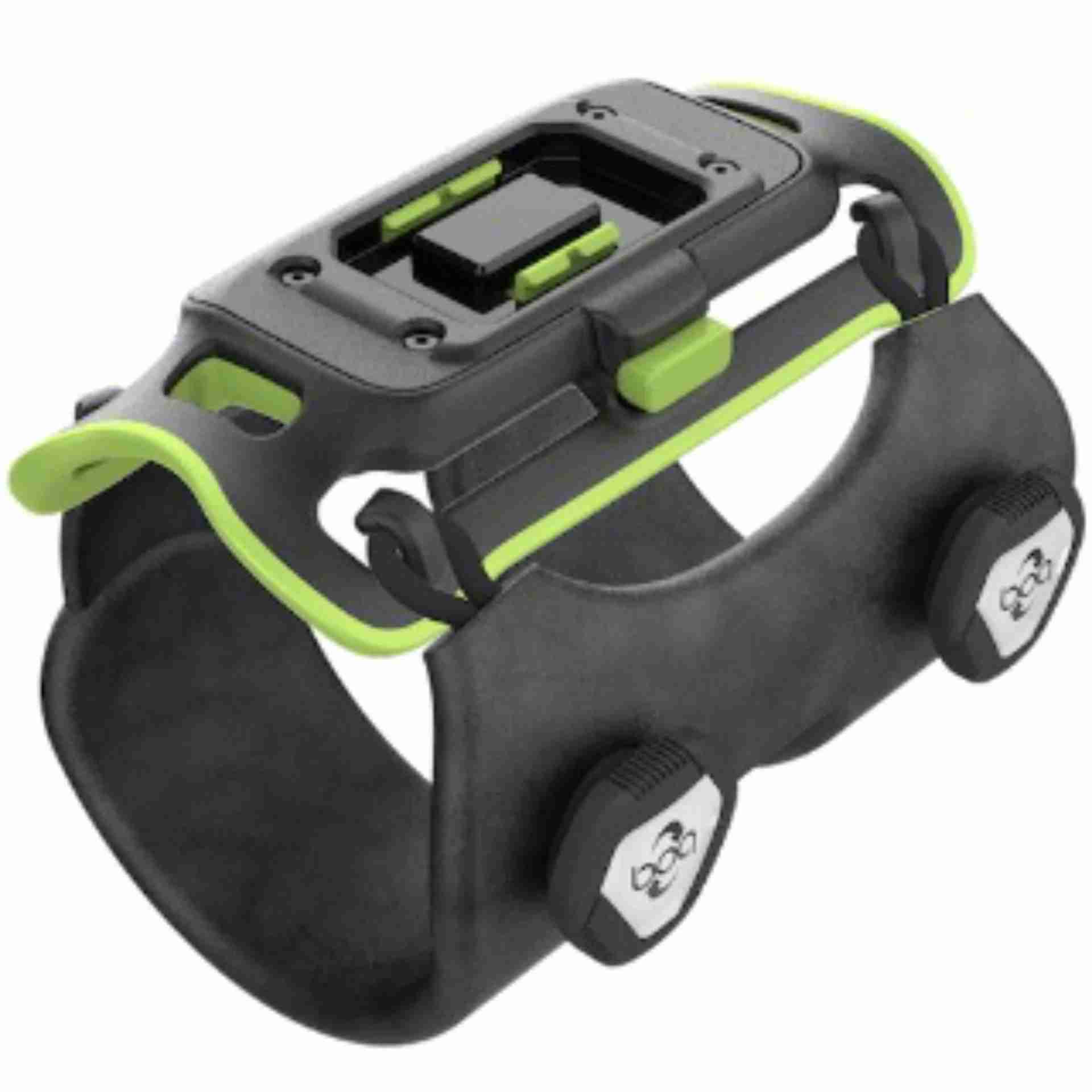 Wearable Zebra WT5400 und WT6400 Zubehör – Halterung schräg oben mit zwei Drehverschlüssen und Montageplatte