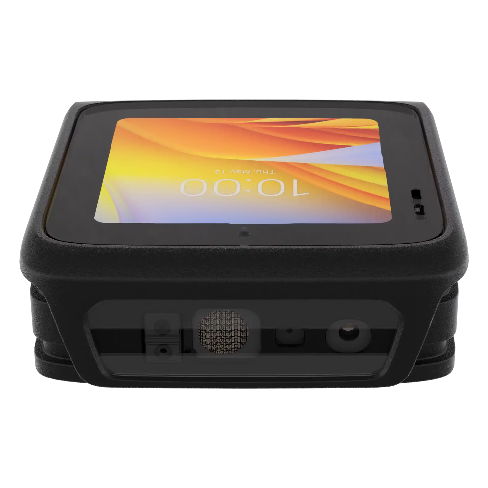 Wearable Zebra WS50‑WS501 – obere Front mit Scanmodul, Display