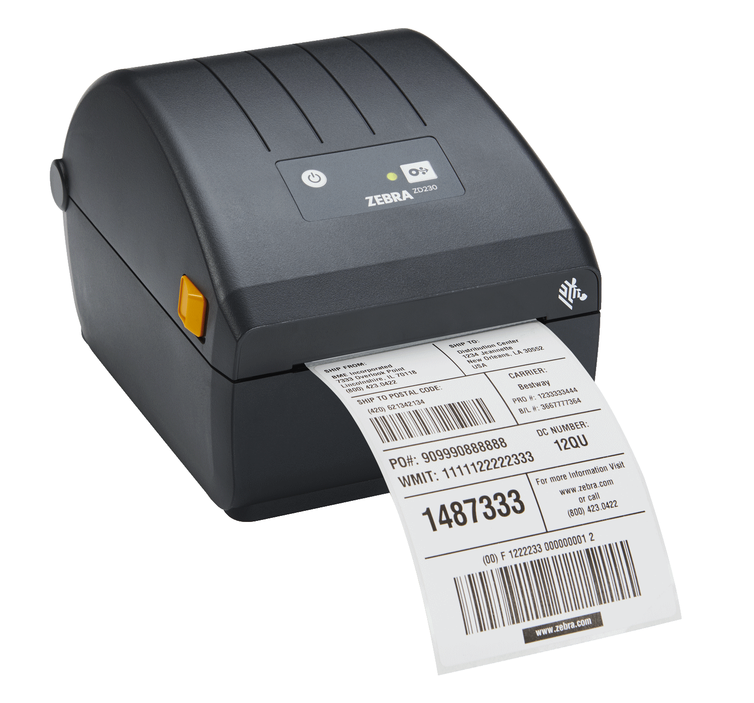 Etikettendrucker Zebra ZD230 Thermotransfer 200dpi