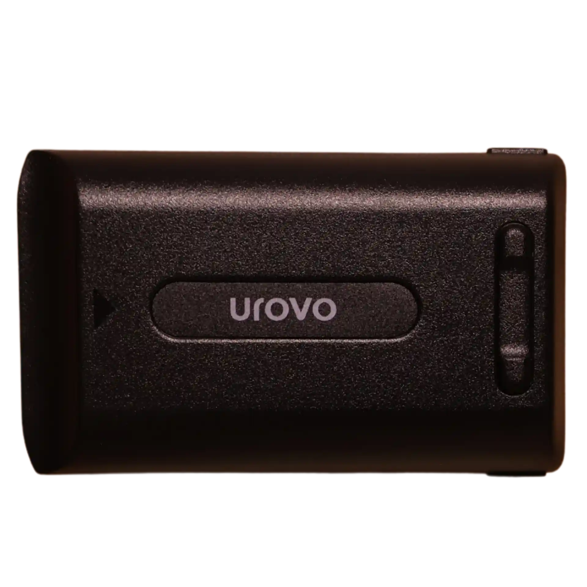 Urovo RT40 MDE Gerät Akku Vorderseite mit Urovo Herstellerlogo auf schwarzer Batterie