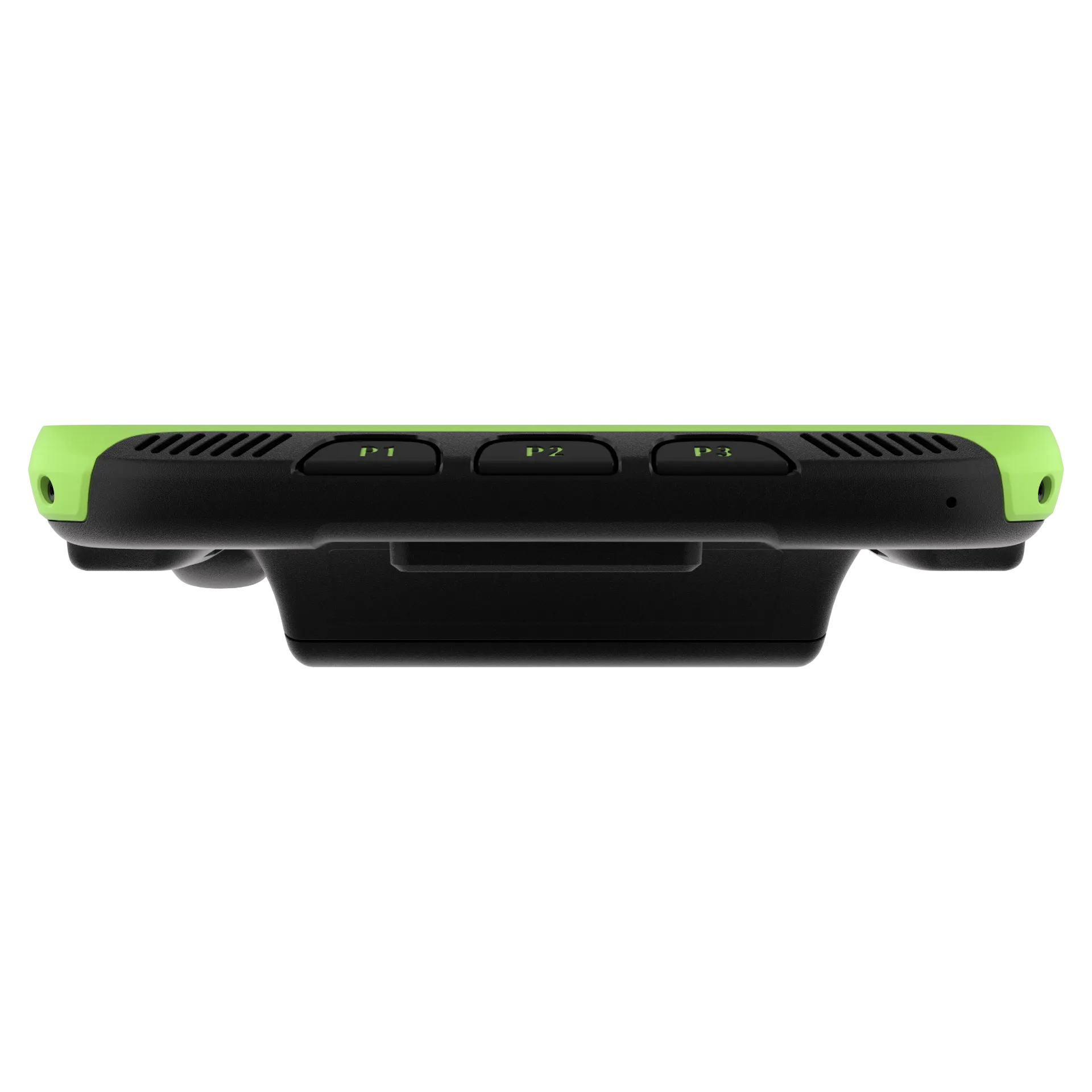 Wearable Zebra WT6400 – Unterseite mit Tasten P1 bis P3