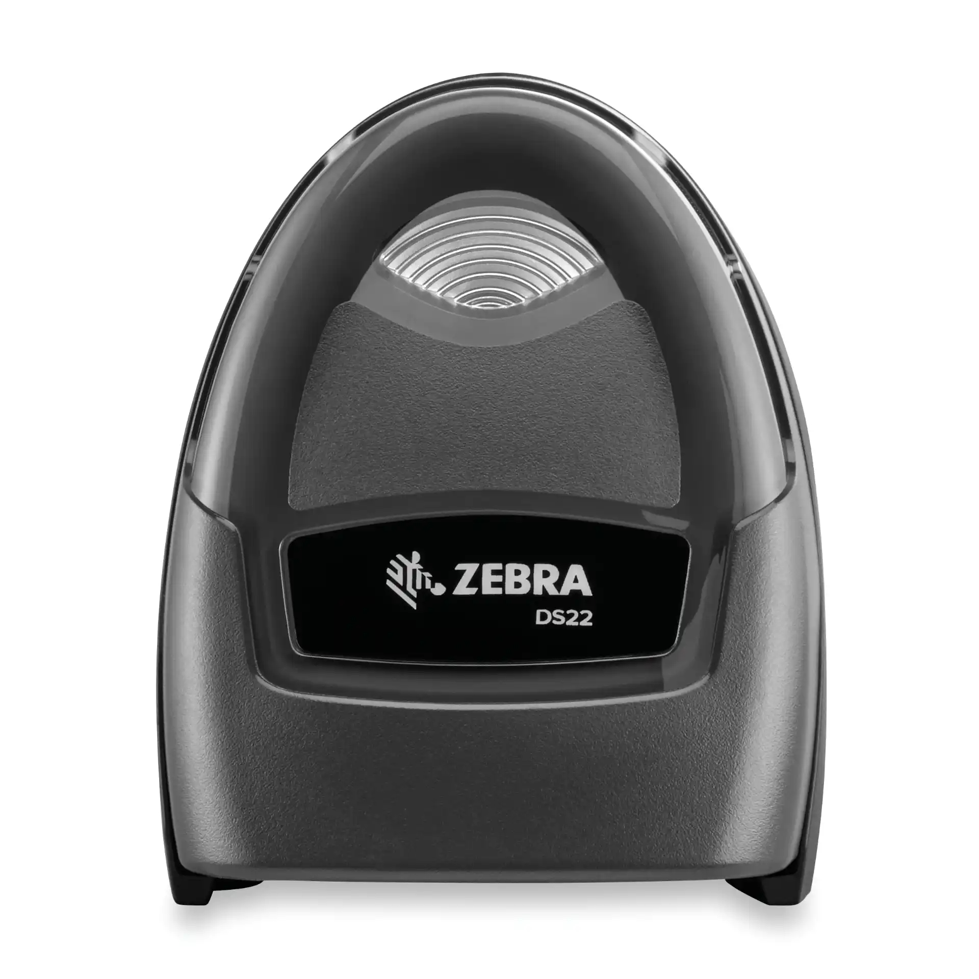 Barcode Scanner Zebra DS2278 schwarz – Aufsicht auf Zebra-Logo