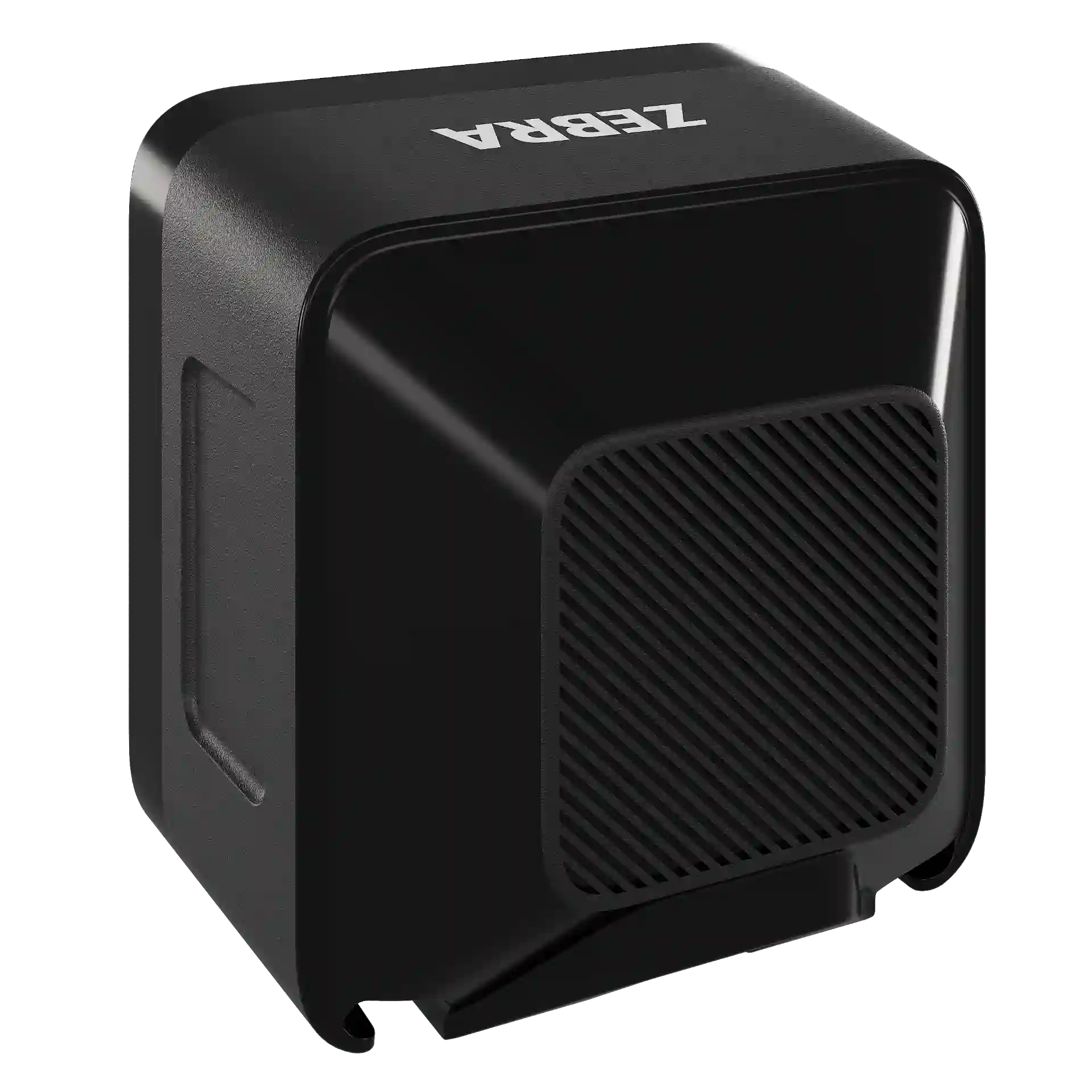 Barcode Scanner Zebra SP20 – Rückseite links mit strukturiertem Gehäuse