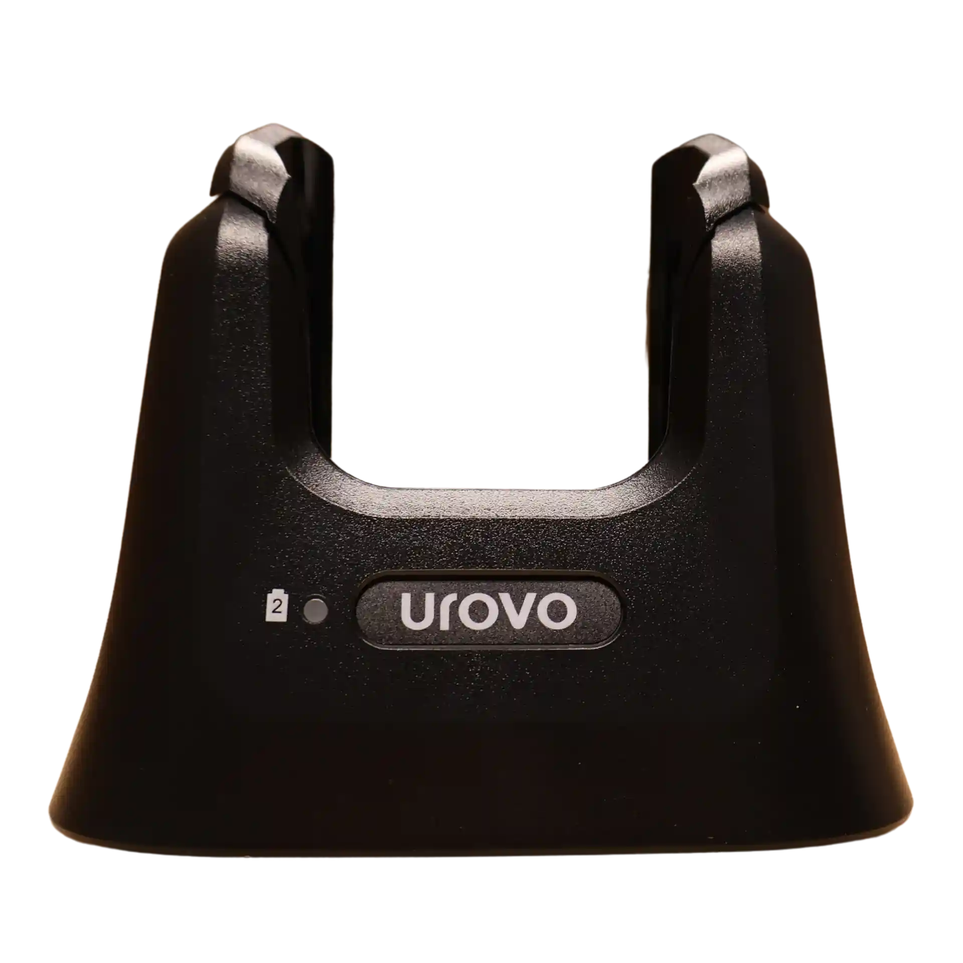 Urovo RT40 MDE-Gerät - Frontansicht der Ladestation in schwarz