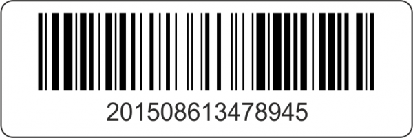 Barcode-Etiketten 60x20 mm