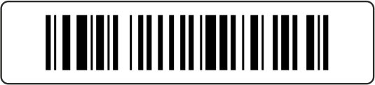 Barcode-Etiketten 45x10 mm