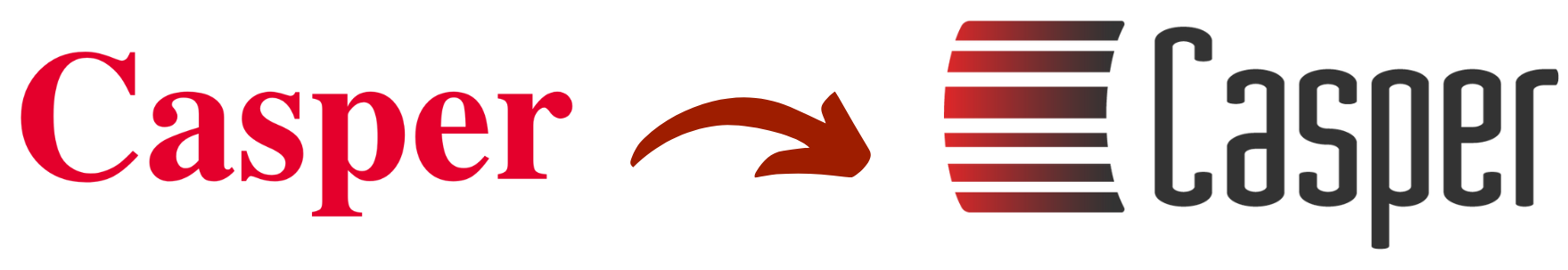 Casper-Logo-Entwicklung